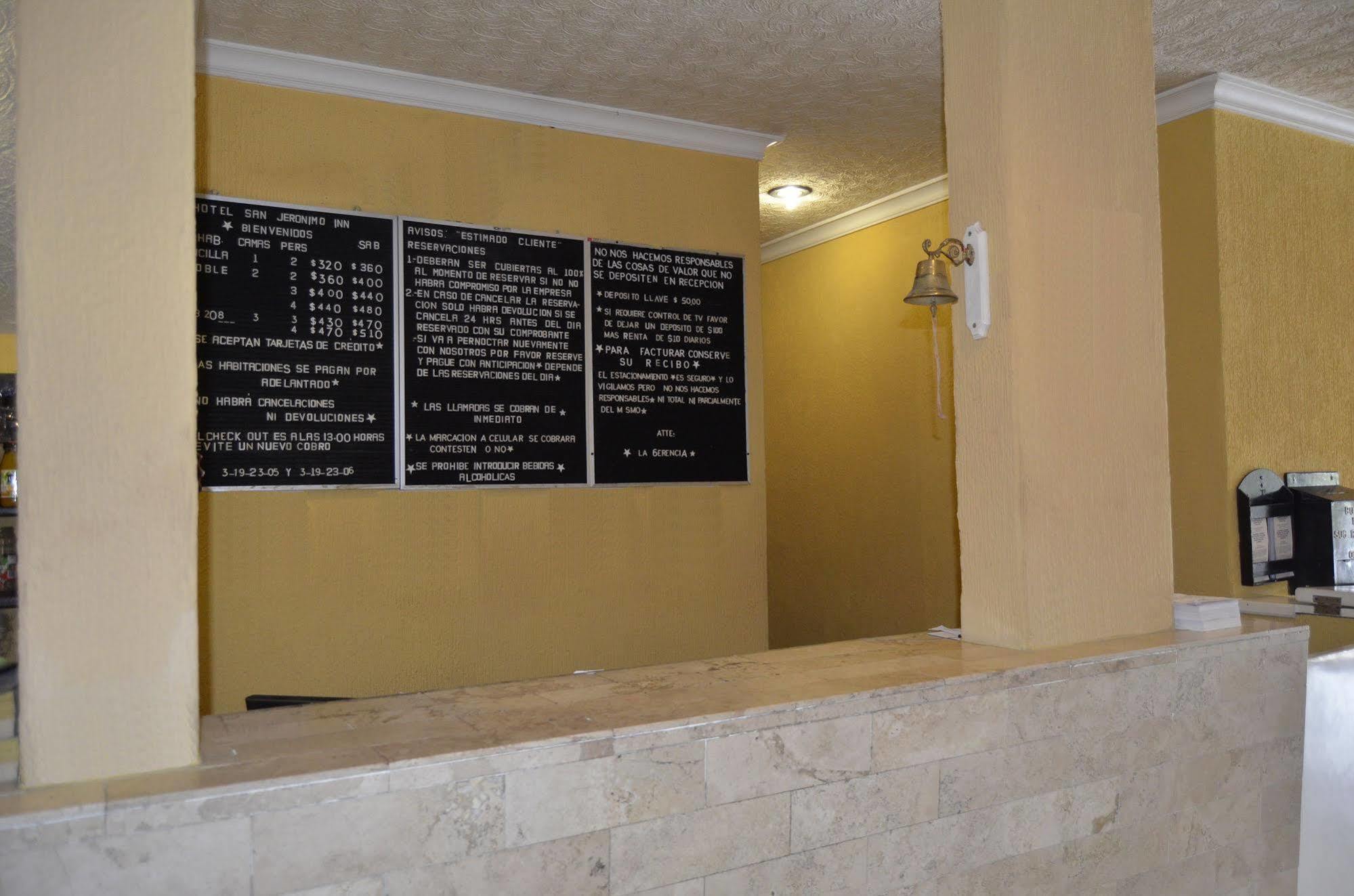 Hotel San Jeronimo Inn Толука-де-Лердо Экстерьер фото